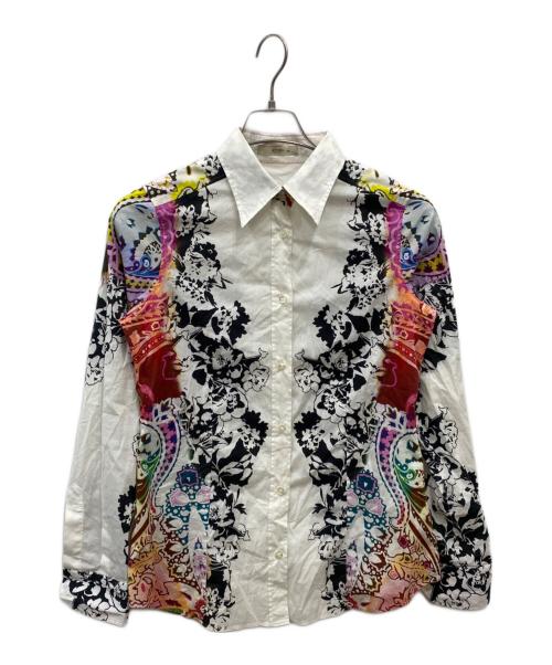 ETRO（エトロ）ETRO (エトロ) ドレスシャツ ホワイト サイズ:44の古着・服飾アイテム