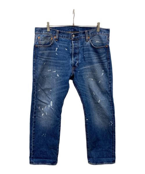 LEVI'S PReMIUM（リーバイス プレミアム）LEVI'S PReMIUM (リーバイス プレミアム) JOURNAL STANDARD (ジャーナルスタンダード) ペイント加工デニムパンツ インディゴ サイズ:W36L28の古着・服飾アイテム