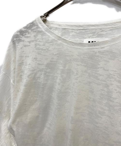 MM6 Maison Margiela（エムエムシックスメゾンマルジェラ）MM6 Maison Margiela (エムエムシックスメゾンマルジェラ) アーカイブプリント柄ドレス ホワイト サイズ:Mの古着・服飾アイテム