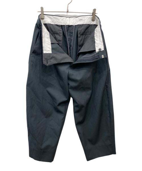 LOEFF（ロエフ）LOEFF (ロエフ) スラックス ネイビー サイズ:2の古着・服飾アイテム
