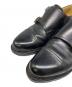 中古・古着 PARABOOT (パラブーツ) ダブルモンクシューズ ブラック サイズ:8：30000円