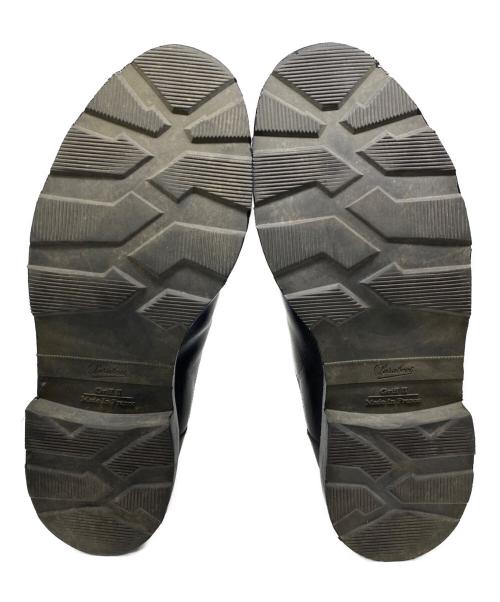 PARABOOT（パラブーツ）PARABOOT (パラブーツ) Uチップシューズ ブラック サイズ:8の古着・服飾アイテム