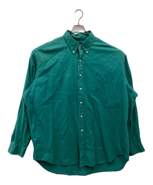POLO RALPH LAUREN（ポロ・ラルフローレン）POLO RALPH LAUREN (ポロ・ラルフローレン) 長袖シャツ グリーン サイズ:XXLの古着・服飾アイテム