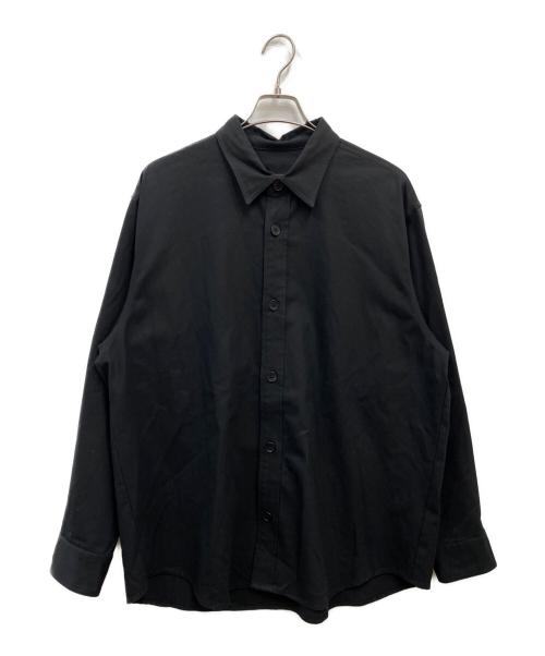 SOPHNET.（ソフネット）SOPHNET. (ソフネット) ハイツイストライトツイルオーバーサイズシャツ ブラック サイズ:Mの古着・服飾アイテム