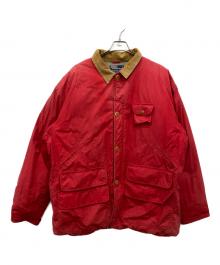 POLO RALPH LAUREN（ポロ・ラルフローレン）の古着「ハンティング ダウンジャケット」｜レッド