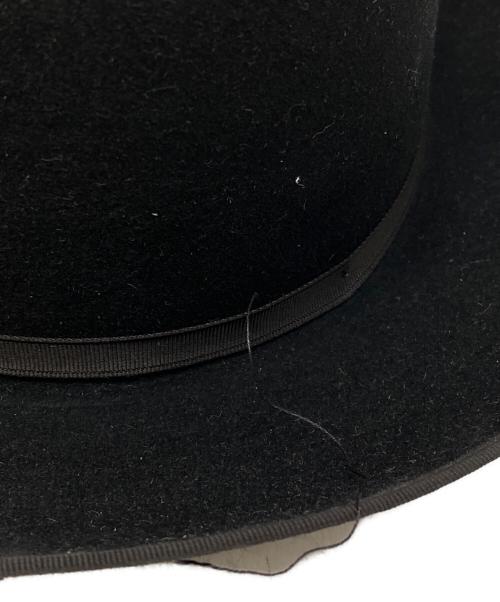 STETSON（ステットソン）STETSON (ステットソン) ハット ブラック サイズ:59　7　3/8の古着・服飾アイテム
