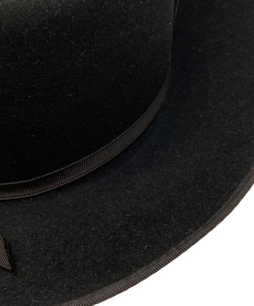 STETSON（ステットソン）STETSON (ステットソン) ハット ブラック サイズ:59　7　3/8の古着・服飾アイテム
