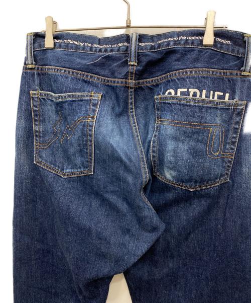 SEQUEL（シークエル）SEQUEL (シークエル) FRAGMENT DESIGN (フラグメントデザイン) セルビッチデニムパンツ インディゴ サイズ:XLの古着・服飾アイテム