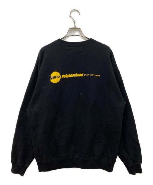 NEIGHBORHOOD（ネイバーフッド）NEIGHBORHOOD (ネイバーフッド) SUBWARE SWEAT SHIRT ブラック サイズ:Mの古着・服飾アイテム