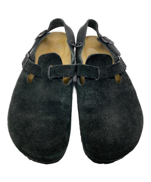 BIRKENSTOCK（ビルケンシュトック）BIRKENSTOCK (ビルケンシュトック) Tokio Suede ブラック サイズ:26㎝の古着・服飾アイテム