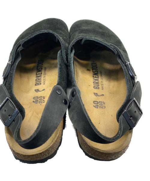 BIRKENSTOCK（ビルケンシュトック）BIRKENSTOCK (ビルケンシュトック) Tokio Suede ブラック サイズ:26㎝の古着・服飾アイテム