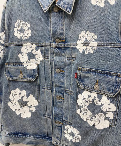 LEVI'S（リーバイス）LEVI'S (リーバイス) Denim Tears (デニムティアーズ) Type 2 Trucker Jacket インディゴ サイズ:XLの古着・服飾アイテム
