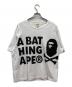A BATHING APE（アベイシングエイプ）の古着「プリントTシャツ」｜ホワイト
