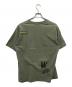 A BATHING APE (アベイシングエイプ) プリントTシャツ カーキ サイズ:XL：6000円