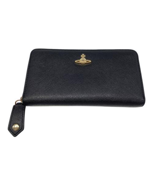 Vivienne Westwood（ヴィヴィアンウエストウッド）Vivienne Westwood (ヴィヴィアンウエストウッド) 長財布 ブラックの古着・服飾アイテム