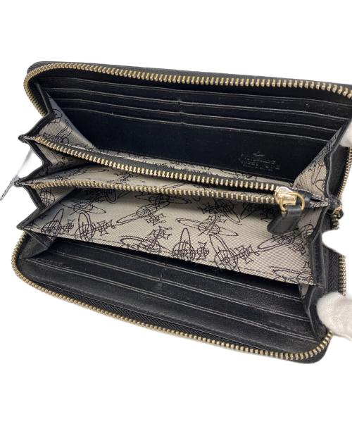 Vivienne Westwood（ヴィヴィアンウエストウッド）Vivienne Westwood (ヴィヴィアンウエストウッド) 長財布 ブラックの古着・服飾アイテム