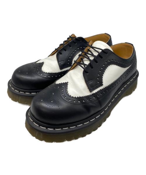 Dr.Martens（ドクターマーチン）Dr.Martens (ドクターマーチン) レザーシューズ ホワイト×ブラック サイズ:26の古着・服飾アイテム
