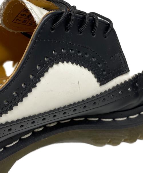 Dr.Martens（ドクターマーチン）Dr.Martens (ドクターマーチン) レザーシューズ ホワイト×ブラック サイズ:26の古着・服飾アイテム