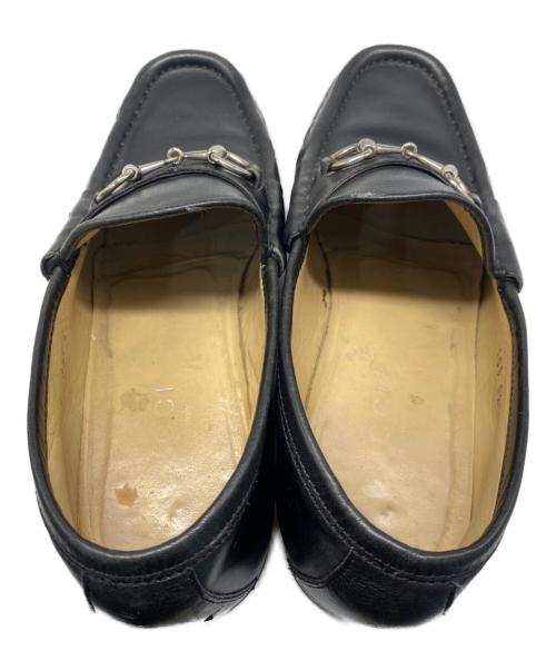 GUCCI（グッチ）GUCCI (グッチ) ホースビットローファー ブラック サイズ:36　1/2の古着・服飾アイテム
