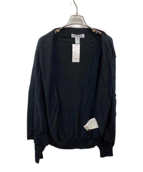 COMME des GARCONS SHIRT（コムデギャルソンシャツ）COMME des GARCONS SHIRT (コムデギャルソンシャツ) カーディガン ブラック サイズ:Mの古着・服飾アイテム