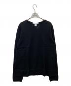 COMME des GARCONS SHIRTコムデギャルソンシャツ）の古着「ニット」｜ブラック