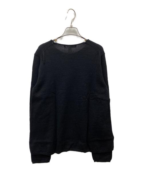 COMME des GARCONS SHIRT（コムデギャルソンシャツ）COMME des GARCONS SHIRT (コムデギャルソンシャツ) ニット ブラック サイズ:M 未使用品の古着・服飾アイテム