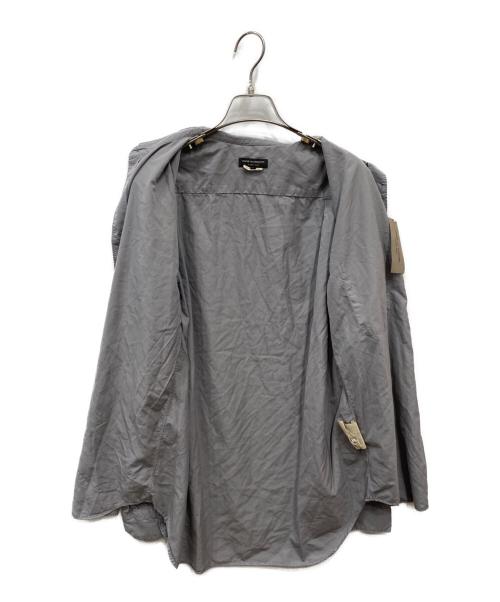 COMME des GARCONS HOMME PLUS（コムデギャルソンオムプリュス）COMME des GARCONS HOMME PLUS (コムデギャルソンオムプリュス) 製品染色 L/Sシャツ グレー サイズ:Lの古着・服飾アイテム