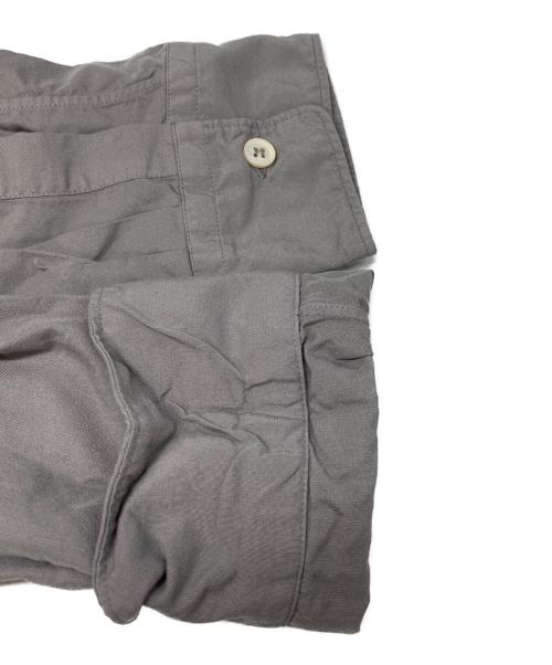 COMME des GARCONS HOMME PLUS（コムデギャルソンオムプリュス）COMME des GARCONS HOMME PLUS (コムデギャルソンオムプリュス) 製品染色 L/Sシャツ グレー サイズ:Lの古着・服飾アイテム