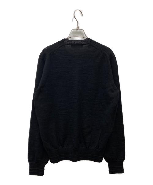 COMME des GARCONS HOMME DEUX（コムデギャルソン オム ドゥ）COMME des GARCONS HOMME DEUX (コムデギャルソン オム ドゥ) ニット ブラック サイズ:Mの古着・服飾アイテム