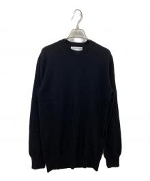 COMME des GARCONS SHIRT（コムデギャルソンシャツ）の古着「クルーネックニット」｜ブラック