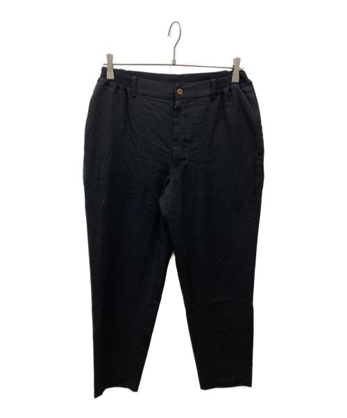 COMME des GARCONS HOMME DEUX（コムデギャルソン オム ドゥ）COMME des GARCONS HOMME DEUX (コムデギャルソン オム ドゥ) ポリ縮絨パンツ ブラック サイズ:Sの古着・服飾アイテム