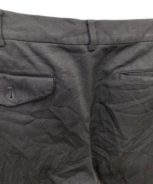 COMME des GARCONS HOMME DEUX（コムデギャルソン オム ドゥ）COMME des GARCONS HOMME DEUX (コムデギャルソン オム ドゥ) ポリ縮絨パンツ ブラック サイズ:Sの古着・服飾アイテム