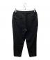 COMME des GARCONS HOMME DEUX (コムデギャルソン オム ドゥ) ポリ縮絨パンツ ブラック サイズ:S：20000円