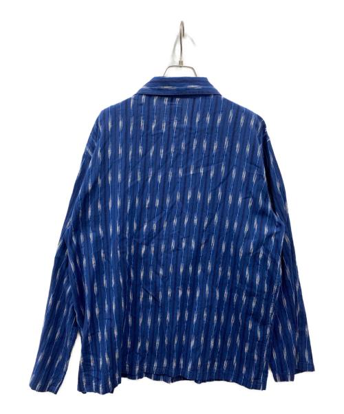 South2 West8（サウスツー ウエストエイト）South2 West8 (サウスツー ウエストエイト) HUNTING SHIRT-IKAT ARROW ブルー サイズ:Sの古着・服飾アイテム