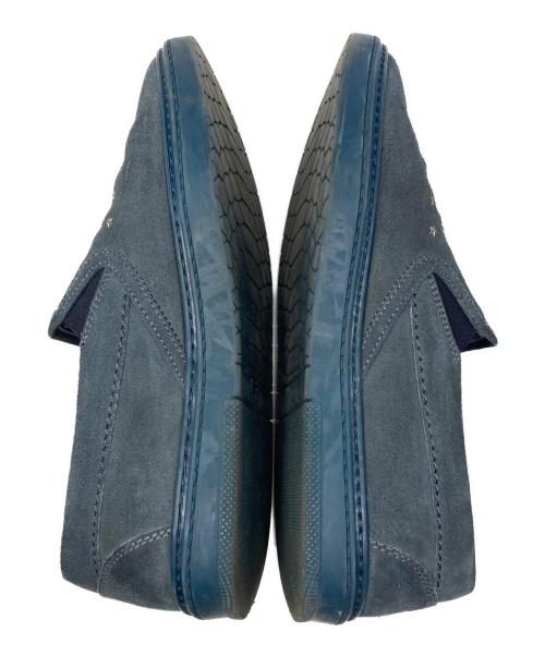 JIMMY CHOO（ジミーチュウ）JIMMY CHOO (ジミーチュウ) スタースタッズスリッポン グレー サイズ: 41 1/2の古着・服飾アイテム