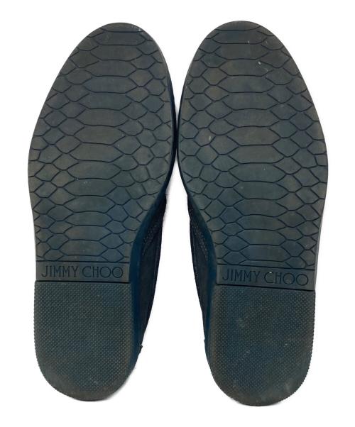 JIMMY CHOO（ジミーチュウ）JIMMY CHOO (ジミーチュウ) スタースタッズスリッポン グレー サイズ: 41 1/2の古着・服飾アイテム
