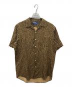 POLO RALPH LAURENポロ・ラルフローレン）の古着「開襟シャツ オープンカラーシャツ」｜ブラウン