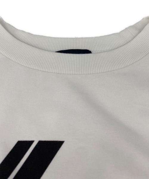 WE11DONE（ウェルダン）WE11DONE (ウェルダン) プリントTシャツ ホワイト サイズ:Lの古着・服飾アイテム