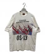 EVANGELION:95エヴァンゲリオンキュウジュウゴ）の古着「0045 Tシャツ」｜ホワイト