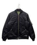 THE CRIMIEザ クライミー）の古着「REVERSIBLE MA1 JACKET」｜ブラック×グリーン