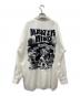 TRIPPY MIKIO ART (トリッピーミキオアート) Mastermind JAPAN (マスターマインド ジャパン) 長袖シャツ ホワイト サイズ:XL：15000円