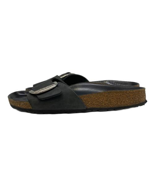 BIRKENSTOCK（ビルケンシュトック）BIRKENSTOCK (ビルケンシュトック) マリッド ビッグバックルサンダル ブラック サイズ:24.5cmの古着・服飾アイテム