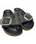 中古・古着 BIRKENSTOCK (ビルケンシュトック) マリッド ビッグバックルサンダル ブラック サイズ:24.5cm：7000円