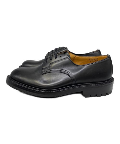 Tricker's（トリッカーズ）Tricker's (トリッカーズ) MARGARET HOWELL (マーガレットハウエル) M7694 プレーントゥシューズ ブラック サイズ:7H Fit5の古着・服飾アイテム