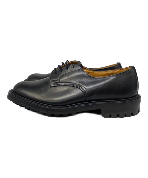 Tricker's（トリッカーズ）Tricker's (トリッカーズ) MARGARET HOWELL (マーガレットハウエル) M7694 プレーントゥシューズ ブラック サイズ:7H 5FITSの古着・服飾アイテム