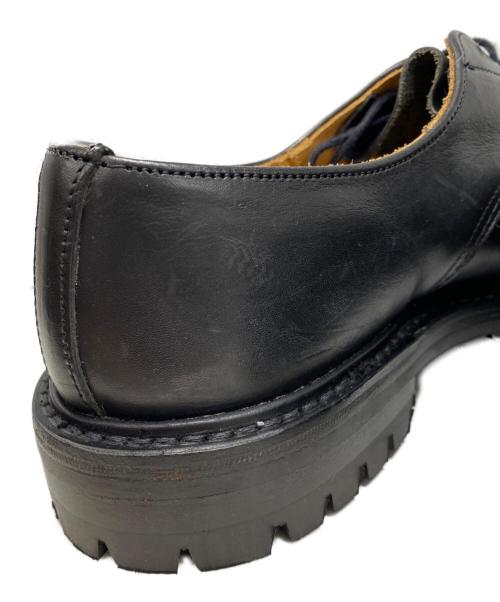 Tricker's（トリッカーズ）Tricker's (トリッカーズ) MARGARET HOWELL (マーガレットハウエル) M7694 プレーントゥシューズ ブラック サイズ:7H 5FITSの古着・服飾アイテム