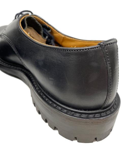 Tricker's（トリッカーズ）Tricker's (トリッカーズ) MARGARET HOWELL (マーガレットハウエル) M7694 プレーントゥシューズ ブラック サイズ:7H 5FITSの古着・服飾アイテム