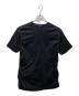 COMME des GARCONS HOMME（コムデギャルソン オム）の古着「サイドギャザーTシャツ」｜ブラック