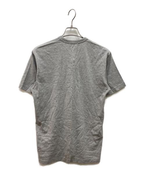 COMME des GARCONS HOMME（コムデギャルソン オム）COMME des GARCONS HOMME (コムデギャルソン オム) ペイント加工Tシャツ グレー サイズ:Sの古着・服飾アイテム