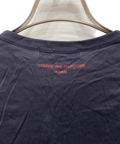 COMME des GARCONS HOMME（コムデギャルソン オム）COMME des GARCONS HOMME (コムデギャルソン オム) コットンTシャツ ネイビー サイズ:Mの古着・服飾アイテム
